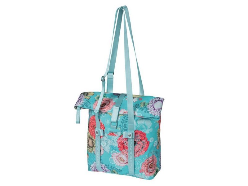 Basil Bloom Field Shoppertasche (15-20 Liter | himmelblau)