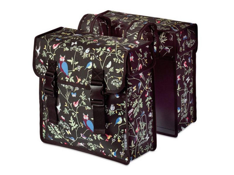 Basil Doppelpacktasche Wanderlust mit Reflexstreifen (35 Liter)