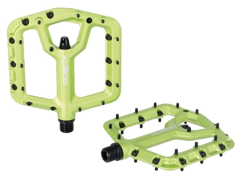 Xpedo TRIDENT bike pedals (lime green | 9/16")