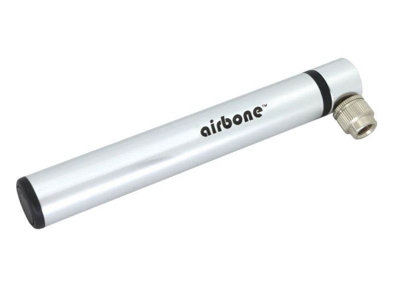 Airbone ZT-705M Mini Luftpumpe (150mm | inklusive Halter | AV | silber)