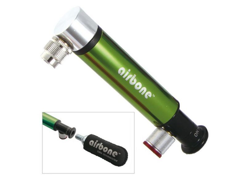 Airbone Minipumpe ZT-724 Dual Co2 AV 130mm inklusive Halter