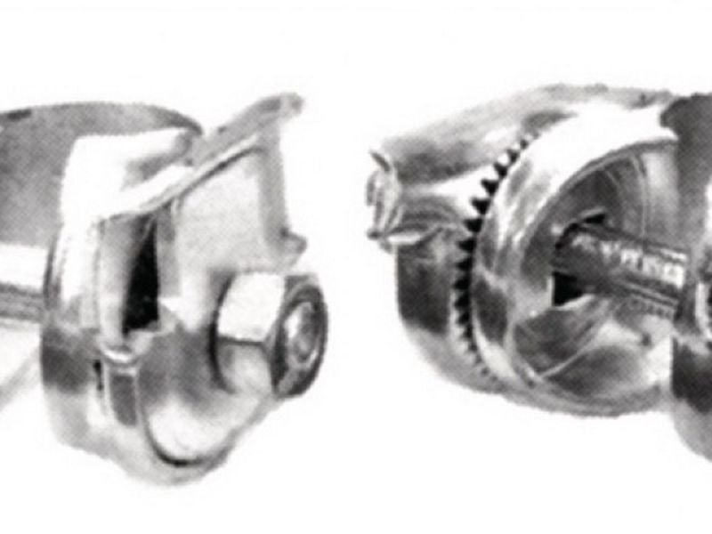 Diverse Sattelkolben für Rundfedergestell