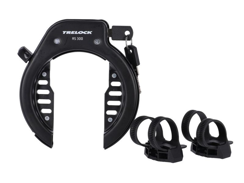 Trelock RS 300 NAZ Rahmenschloss (Schlüssel nicht abziehbar | Flex Mount)