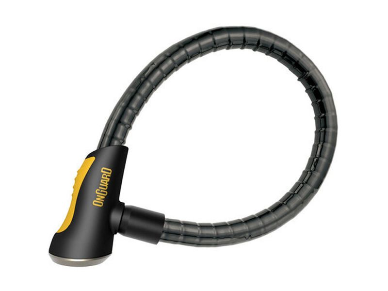 Onguard Rottweiler 8025E Panzer Kabelschloss (eBike | 180cm | Ø25mm | schwarz)