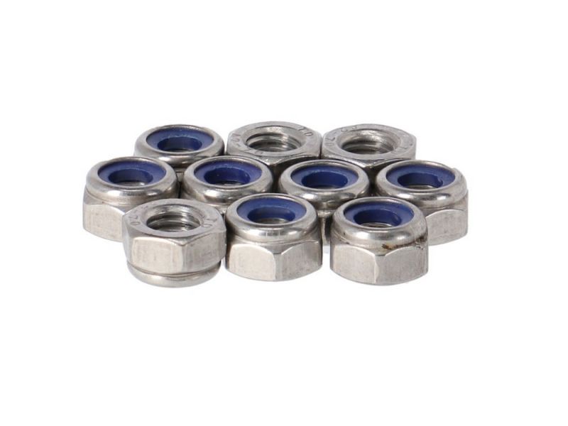 Fix Nippel M6 Sicherungsmutter (10 Stück | Nirosta)
