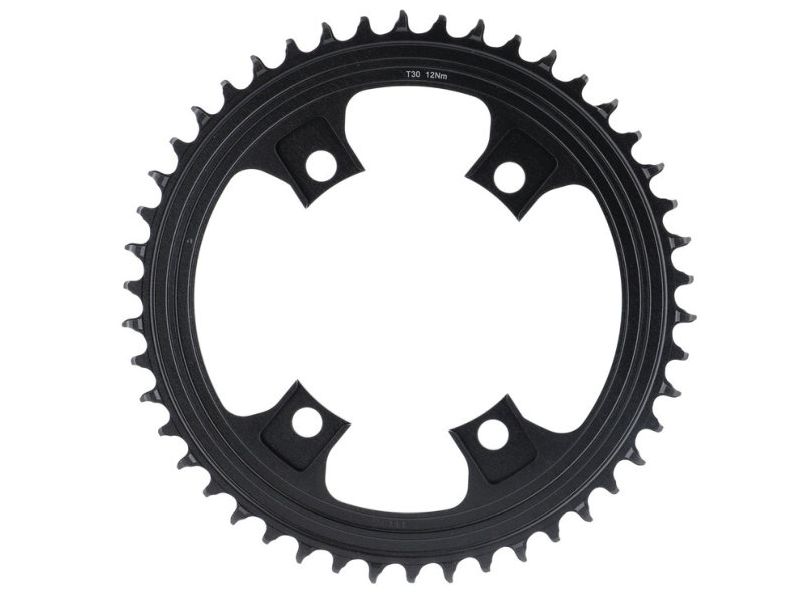 SRAM Road 12-speed X-Sync chainring (Alu black | 46 teeth | 107mm)