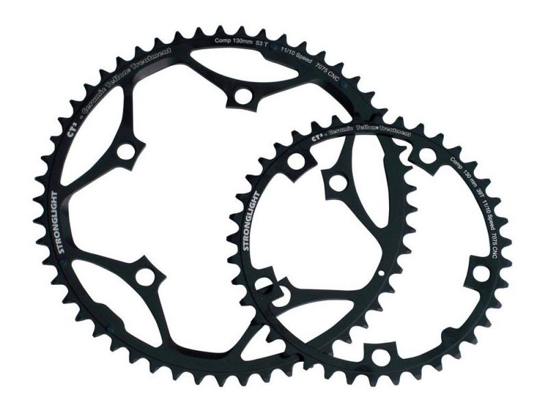 Stronglight Kettenblatt Type 130 S außen 53 Zähne 10/11-fach