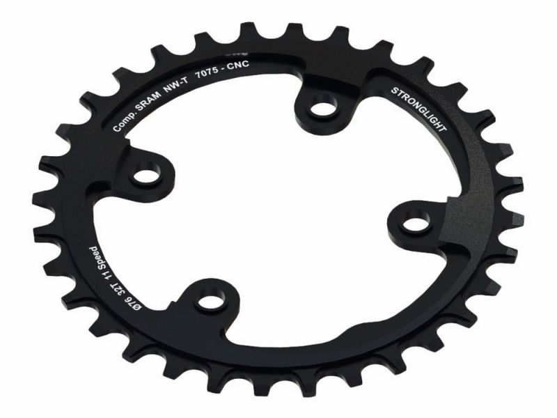 Stronglight Kettenblatt MTB Sram 1x11 für XX1 4-Arm 34 Zähne mit Gewinde