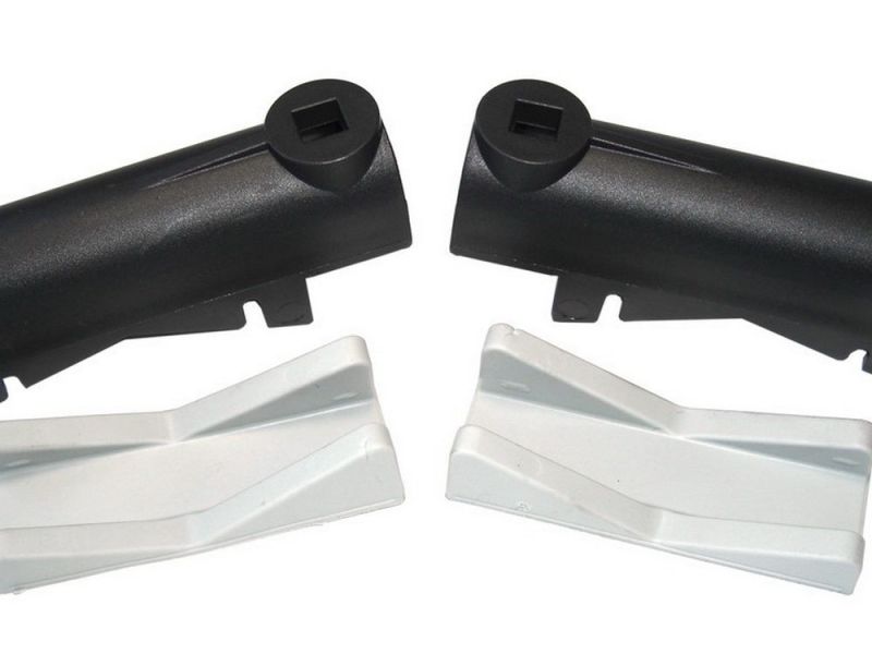 Peruzzo Haltevorrichtung Topbike komplett 2 Gummi- + 2 Plastikteile