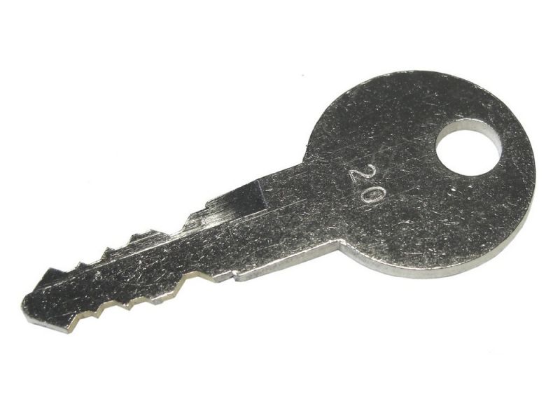 XLC Nr 20 Ersatzschlüssel für Azura Kupplungsträger