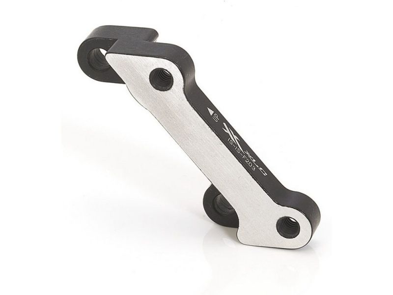 XLC Scheibenbremsadapter für IS-Bremse IS-Gabel Vorderrad Ø203mm Hinterrad Ø180mm BR-X29