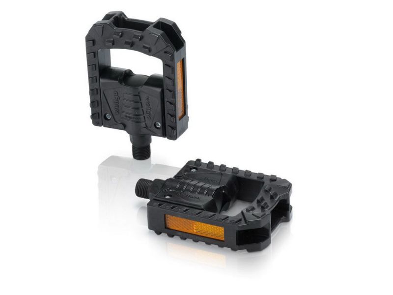 XLC Faltpedal PD-F01 Kunststoff Reflektor