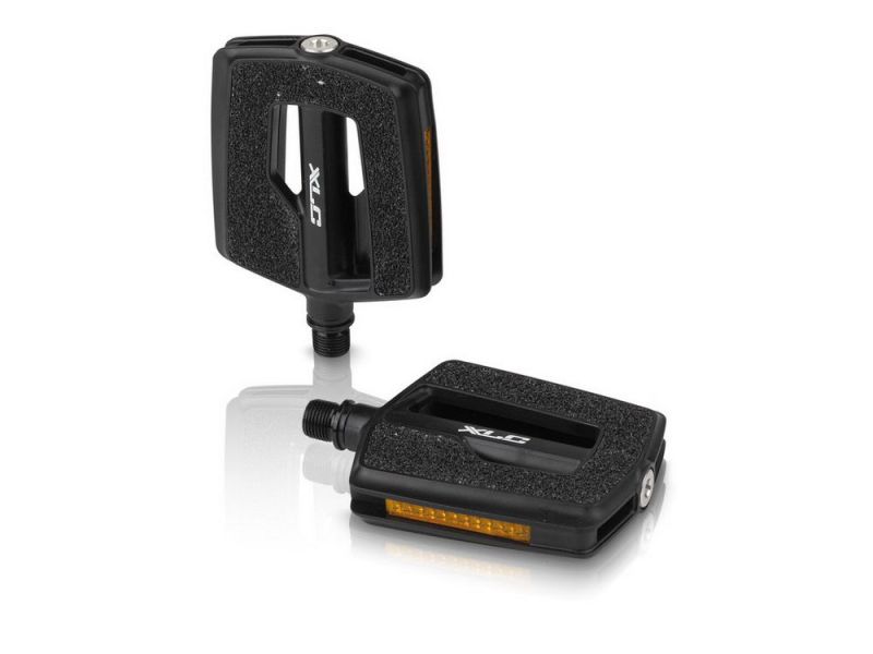 XLC City-/Comfort-Pedal PD-C10 Kunststoff Griptape-Oberfläche