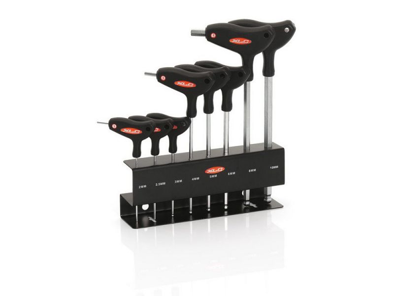 XLC T-Form Innensechskantschlüssel 2/25/3/4/5/6/8/10mm