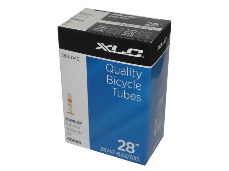 XLC Fahrradschlauch 27/28 x 1 1/8-1.75 28/47-622/635 DV 40