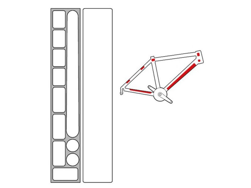 Zefal Rahmenschutz Skin Armor M 12 Patches