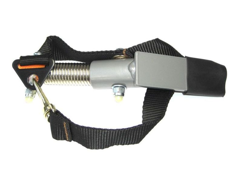 Weber Deichselendstück mit Verdrehfeder für Blue Bird Kinderanhänger