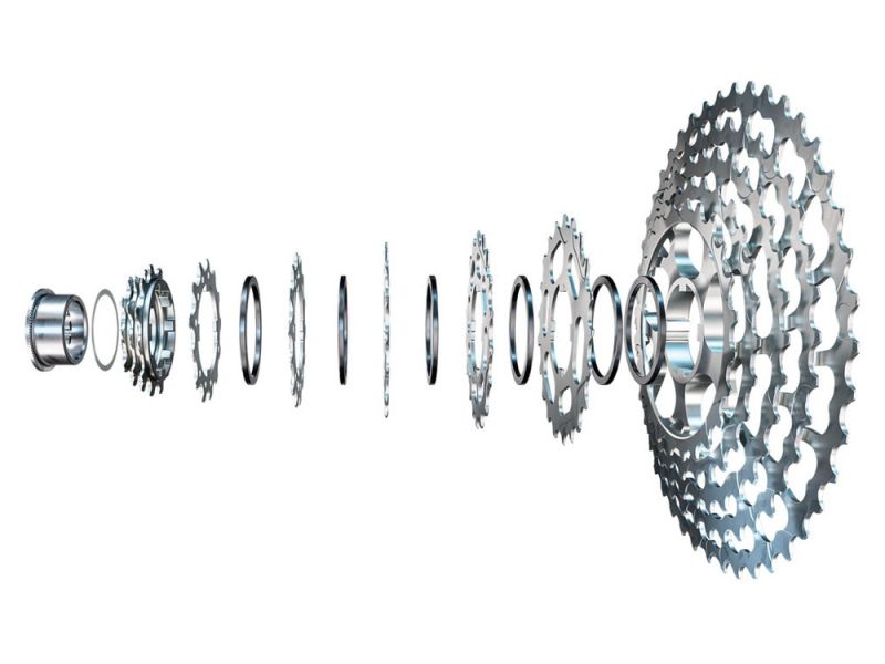 Campagnolo Ekar GT Kettenradgarnitur (38 Zähne | 175mm | 13-fach | BCD 104mm | Q-f.151mm | schwarz)