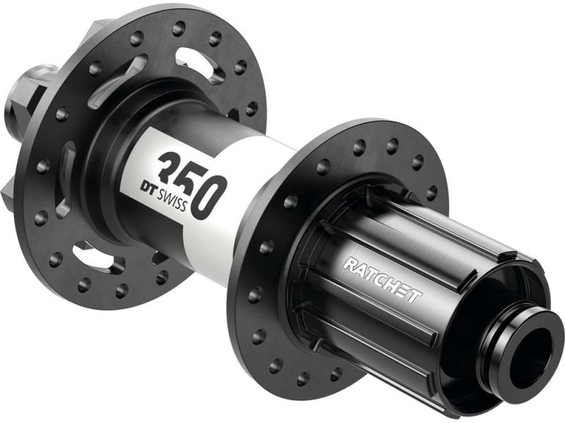 DT Swiss 350 MTB DB Hinterradnabe (150/12mm TA | IS 6-bolt | 32 Loch | Shimano Light)