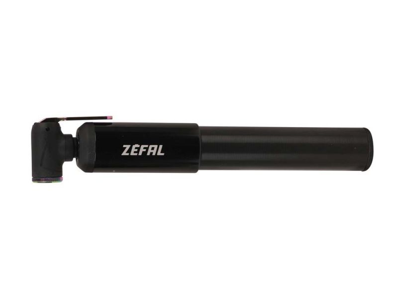 Zéfal MT Mini Fahrradpumpe (SV/AV | 230mm / 2.0-3.0" | schwarz | MTB)