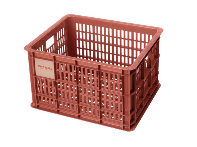 Basil Crate M Fahrradkasten (29,5 Liter | rot)
