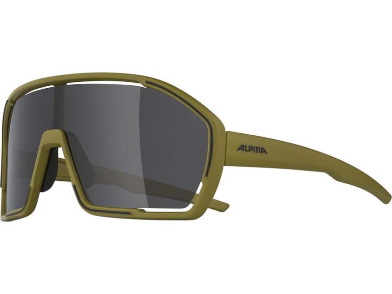 Alpina Bonfire Sonnenbrille (olive | Gläser schwarz)