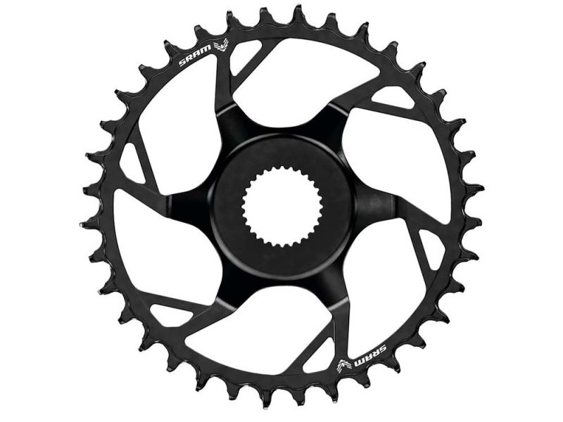 Sram T-Type Eagle Kettenblatt (38 Zähne | Alu | DM | für Bosch Gen4 | 12-fach)