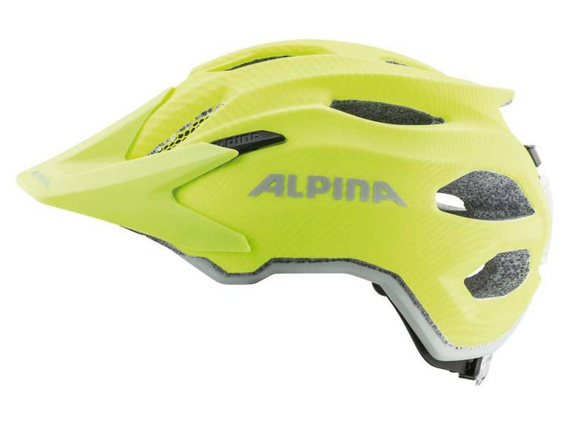 Alpina Carapax Junior Flash Fahrradhelm Kinder (neongelb)