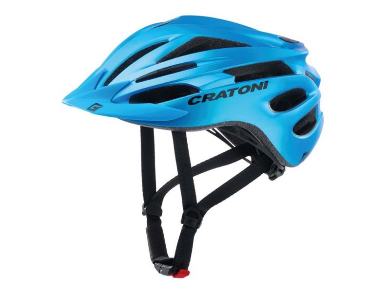 Cratoni Pacer Fahrradhelm (metallisch blau)