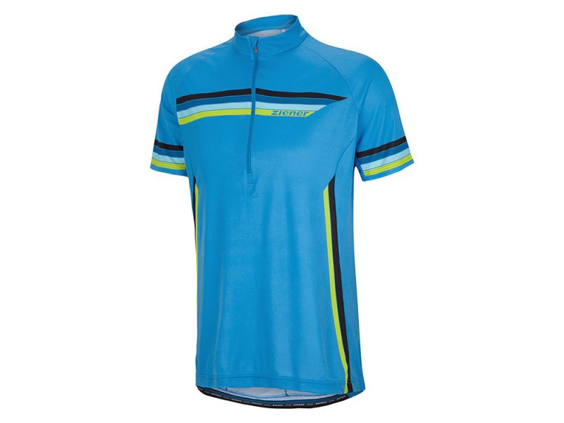 Ziener Cedrik cycling jersey men (blue)