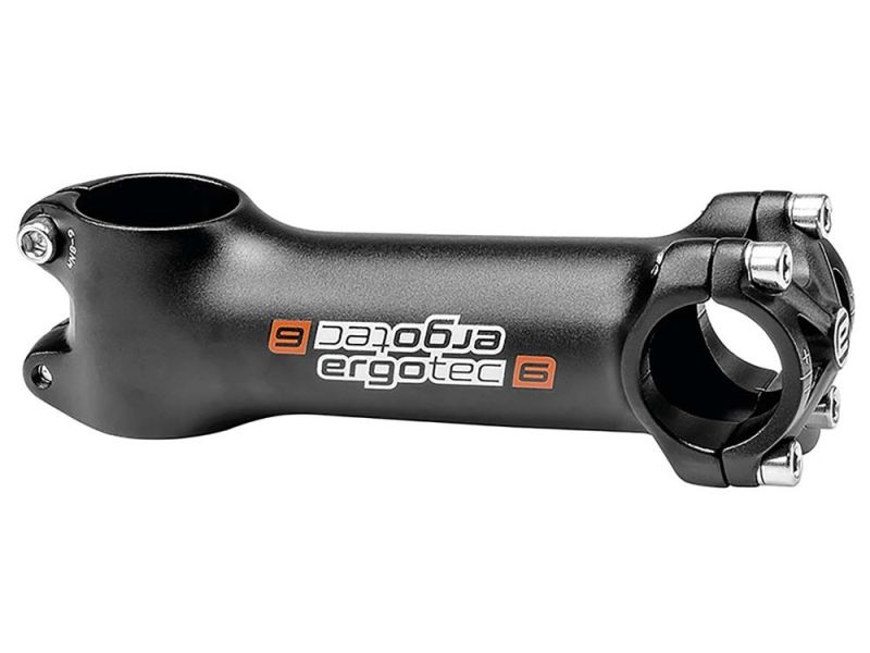 Ergotec Pike 2 A-Head Vorbau (Alu | schwarz | 1 1/8" | Ø28,6mm | 6° | 110mm)