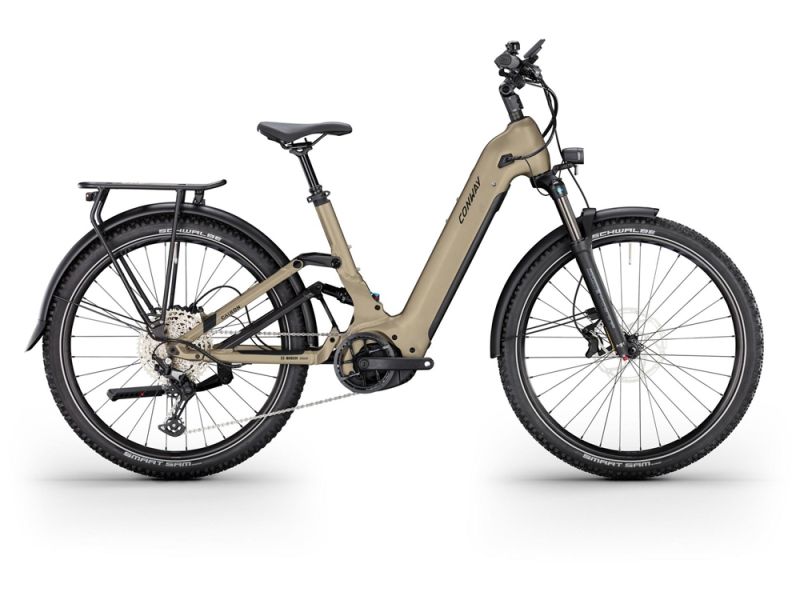 Conway Cairon SUV FS 4.0 Fully MTB E-Bike (27.5" | 625Wh | Bosch CX | desert matt)