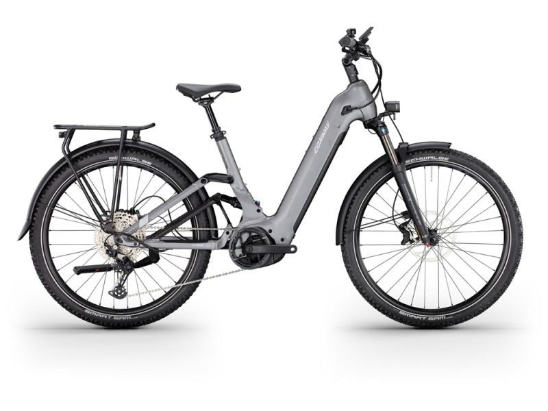 Conway Cairon SUV FS 4.0 Fully MTB E-Bike (27.5" | 625Wh | Bosch CX | graphit grey matt)