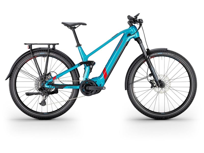 Conway Xyronn S 2.9 SE Fully MTB E-Bike (29" | 750Wh | Bosch CX | topaz metallic / red metallic)