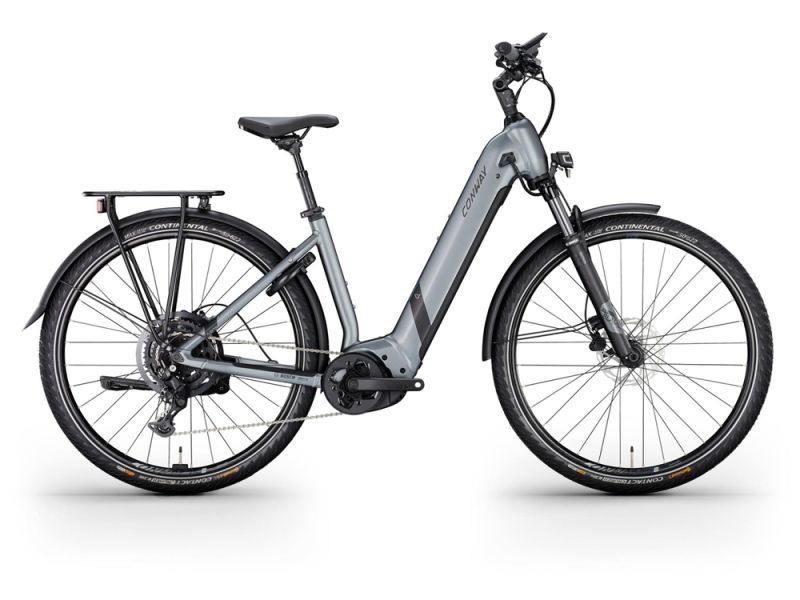 Conway Cairon T 3.0 750 SE Wave Trekking E-Bike (28" | 750Wh | Bosch CX | shadowgrey metallic matt / black metallic matt)
