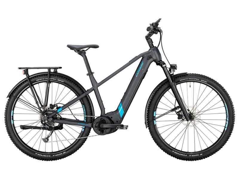 Conway Cairon C 2.0 High Trekking E-Bike (29" | 625Wh | Bosch CX | black metallic matt / turquoise metallic)