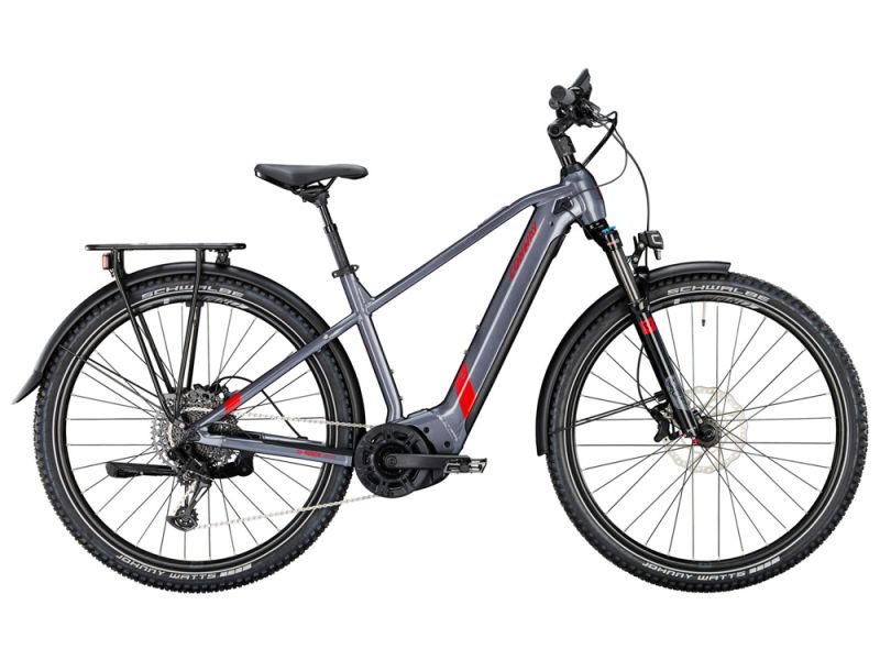 Conway Cairon SUV 5.0 High Trekking E-Bike (29" | 750Wh | Bosch CX | shadowgrey metallic / red metallic)