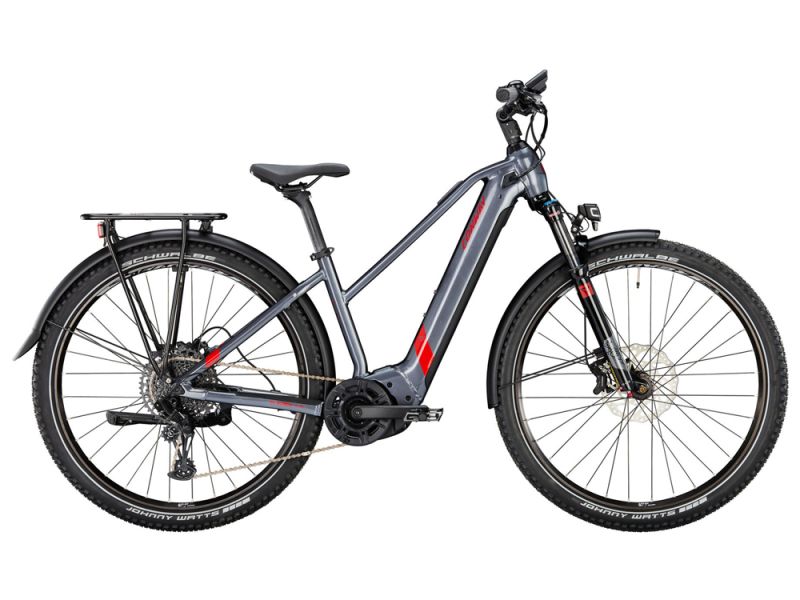 Conway Cairon SUV 5.0 Trekking E-Bike (29" | 750Wh | Bosch CX | shadowgrey metallic / red metallic)