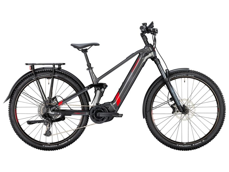 Conway Xyronn SUV 4.9 Trekking E-Bike (29" | 750Wh | Bosch CX | shadowgrey metallic / red metallic)