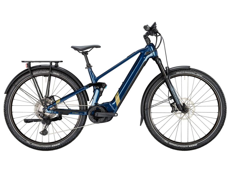 Conway Xyronn SUV 6.9 Trekking E-Bike (29" | 750Wh | Bosch CX | blue metallic / bronze metallic)