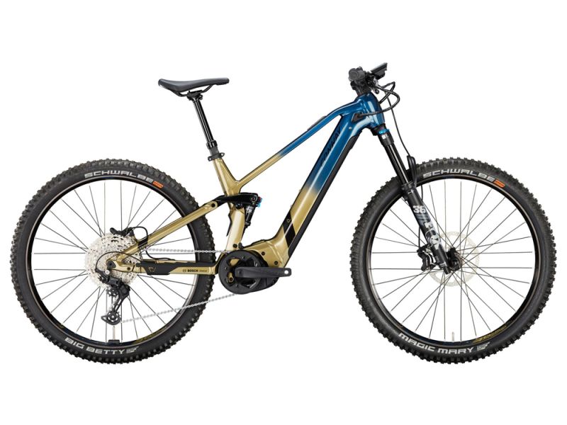 Conway Xyronn S 4.9 Fully MTB E-Bike (29" | 750Wh | Bosch CX | blue metallic fade / bronze metallic)