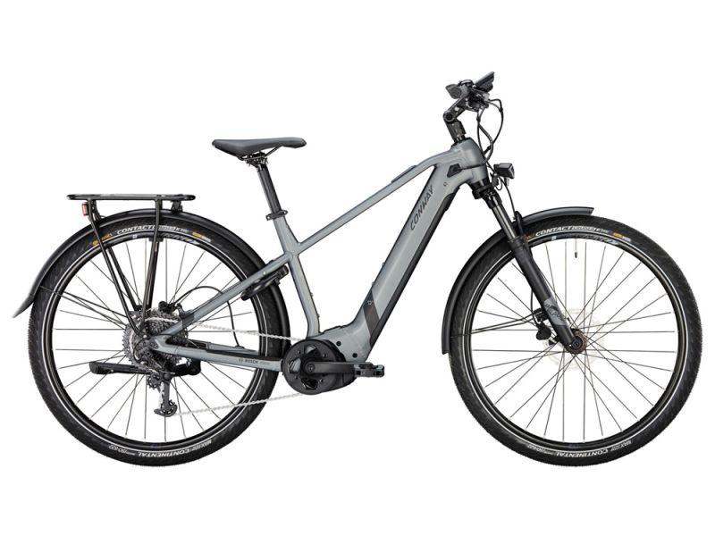 Conway Cairon T 3.0 750 High Trekking E-Bike (28" | 750Wh | Bosch CX | shadowgrey metallic matt / black metallic matt)