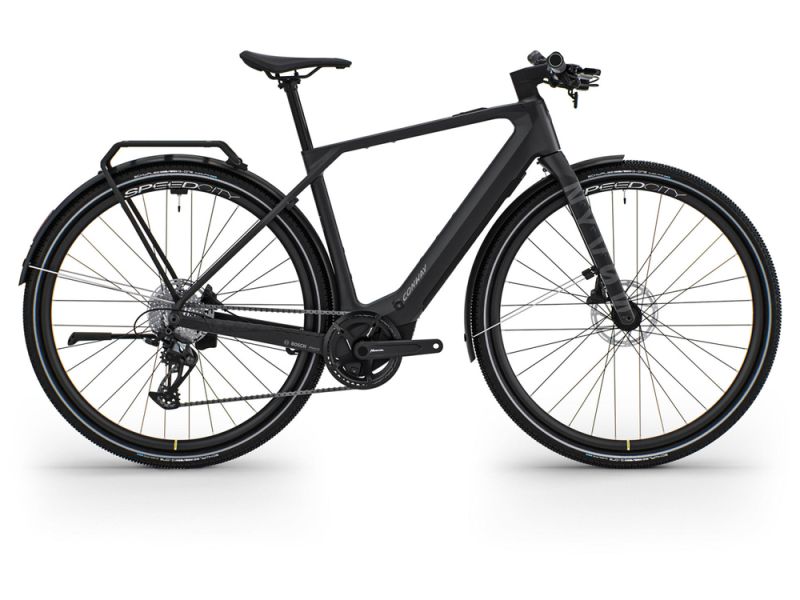 Conway Nyvon 8.0 C Carbon Gravel E-Bike (28" | 400Wh | Bosch SX | black matt / reflective)