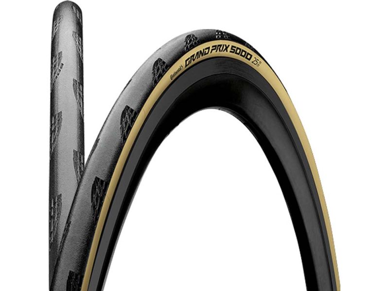Continental Grand Prix 5000 28" Faltreifen (25-622 | schwarz/cream-skin)