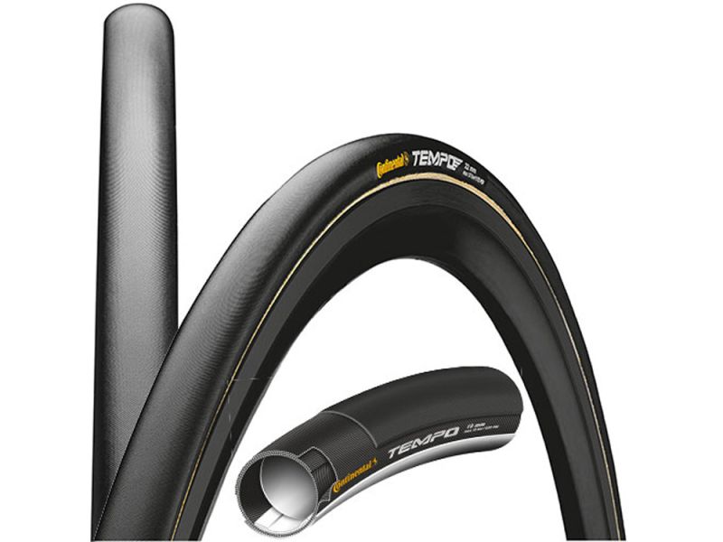 Continental Tempo II Schlauchreifen (22 x 28" | schwarz)