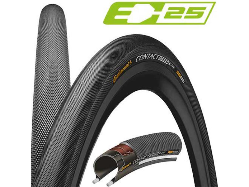 Continental Contact Speed Drahtreifen (50-584 | schwarz)