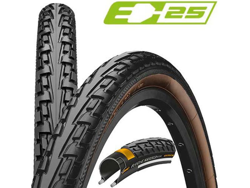 Continental Ride Tour Drahtreifen (37-622 | schwarz / braun)