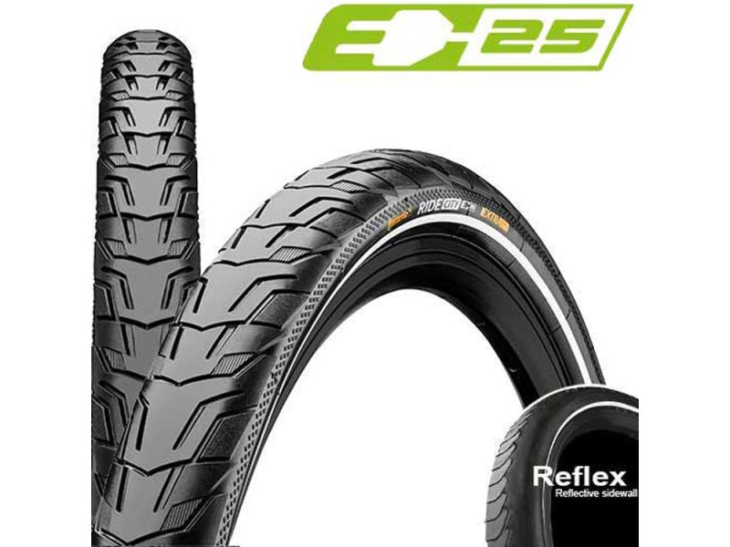 Continental Ride City Drahtreifen (37-622 | schwarz)