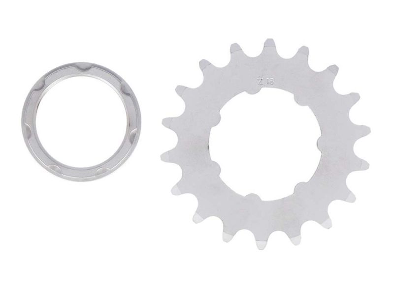 XLC SS-S02 Ritzel Single Speed (1/8" | 18 Zähne | mit Träger)