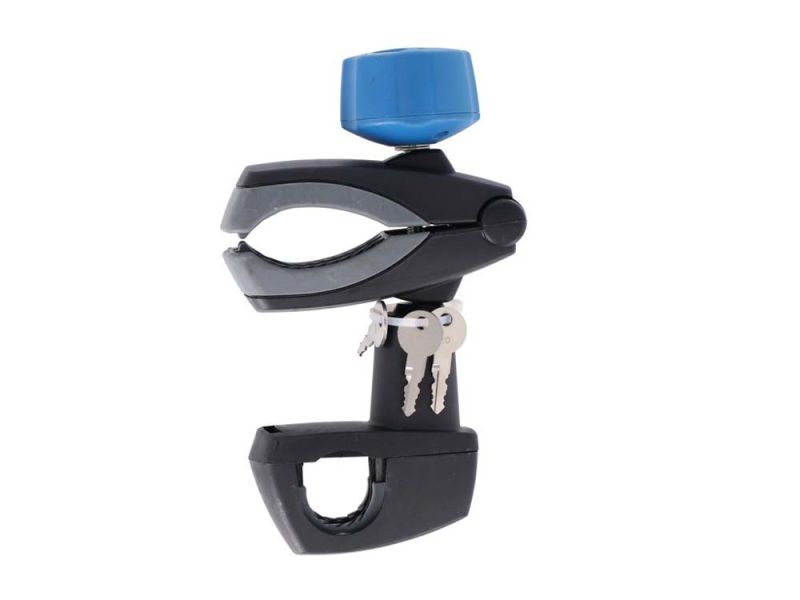 XLC CC-X08 Fahrradrahmenhalterung für Heckträger (kurz | Azura Xtra LED)